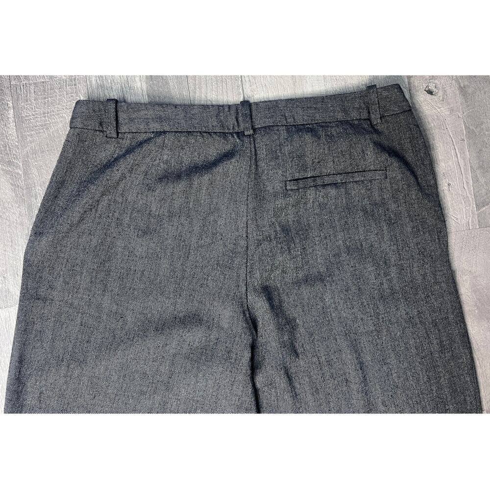 ZARA Dress Pants Women Small Gray Straight Leg Work Office Career Trousers - Picture 3 of 8